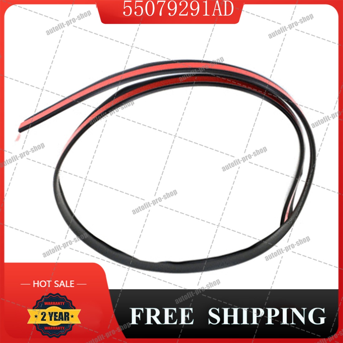 Left Roof Molding 55079291AD for 2011-2022 Jeep Grand Cherokee 55079291AC NEW US