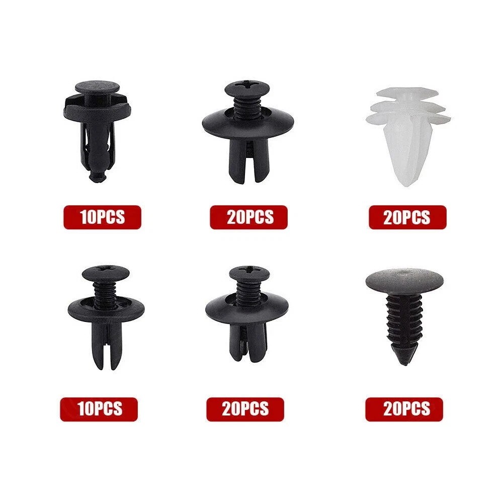 For-kia-Hyundai Set-Bumper-Fender-Liner Push Type-Retainer-Clips Fastener 100x