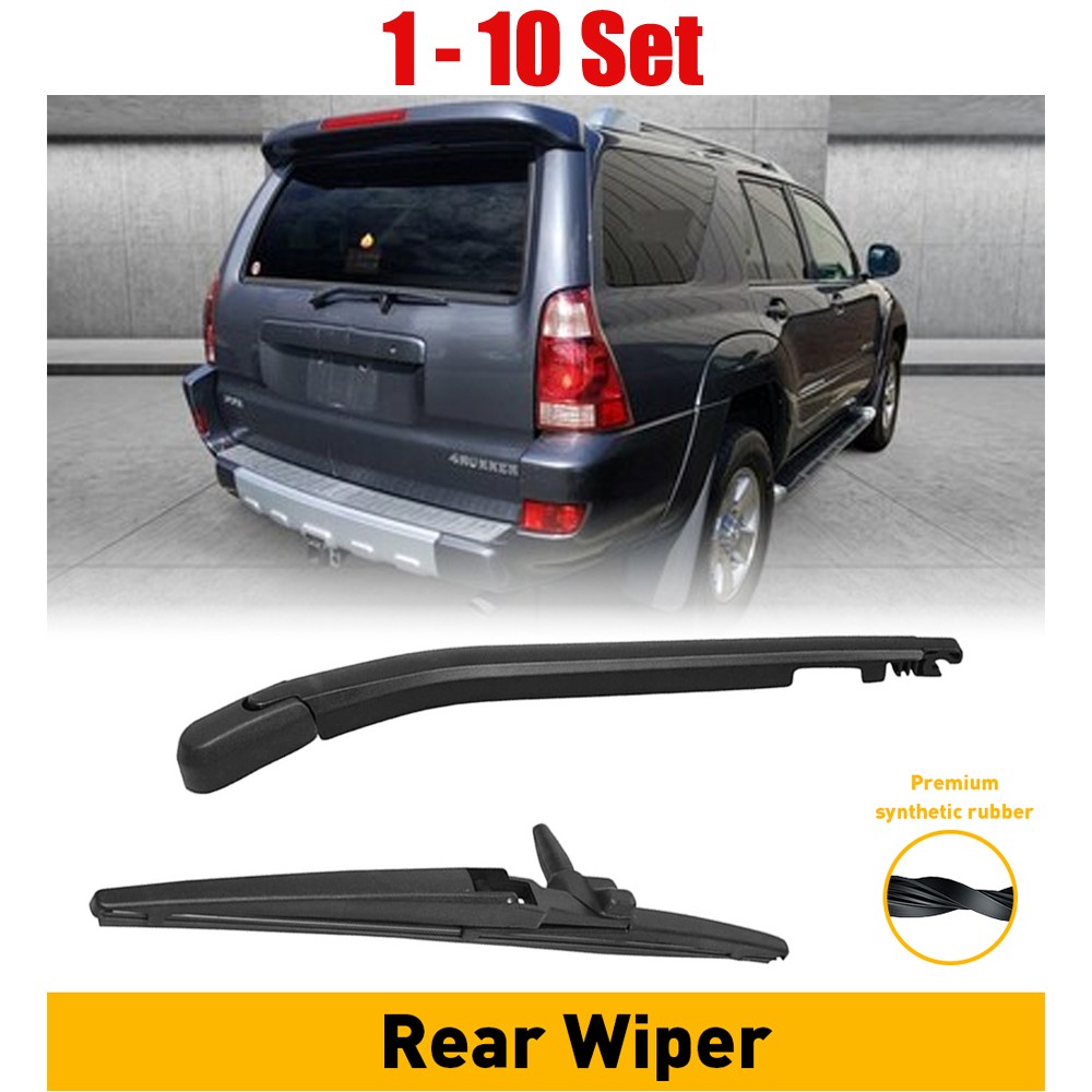 Rear Windshield Wiper with Arm Blade for 2003-2009 Toyota 4Runner Limited 1-Set