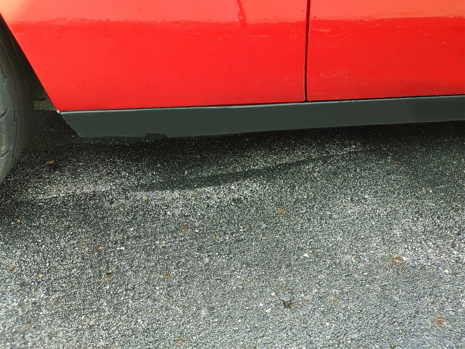 Driver Side Rocker Panel Side Skirt Extension For Dodge Challenger 08-14