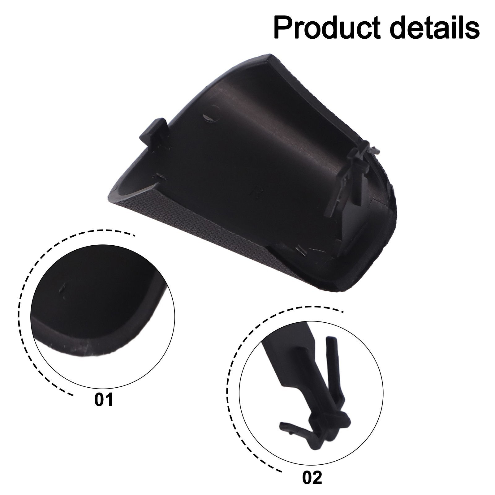 For Ford For F150 Windshield Trim Cap Right Upper Replacement 2015 2022