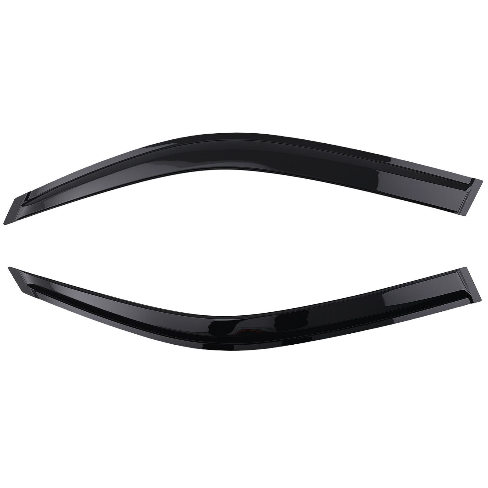 Rain Guard Vent Window Visor for Toyota 4Runner 2003-2009 Acrylic Plastic