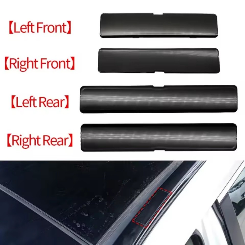 Roof Rack Cover Set for Toyota For RAV4 For XA50 2019-2025 ABS Lightweight 4PCS