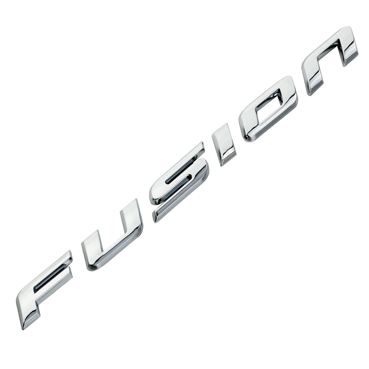 Chrome Rear Tailgate Letter Badges Set of 1 Fit for 2013-2018 Fusion