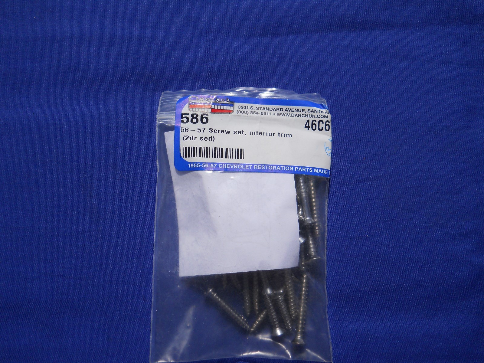 ’56-’57 Chevy Belair/210 2 Door Sedan Interior Screw Set