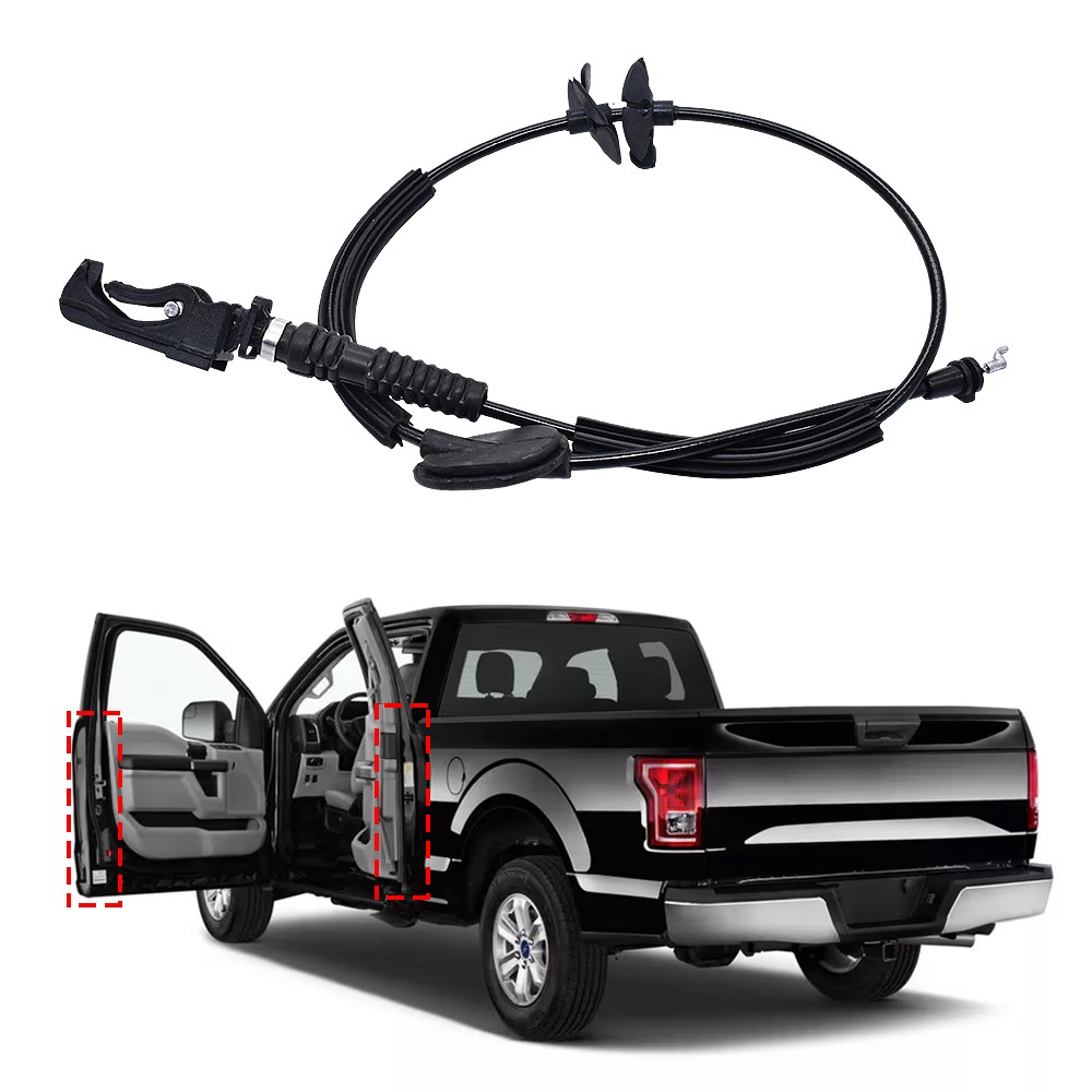 Car Front Door Latch Release Cable Compatible With Ford F-150 2015-2019 2020