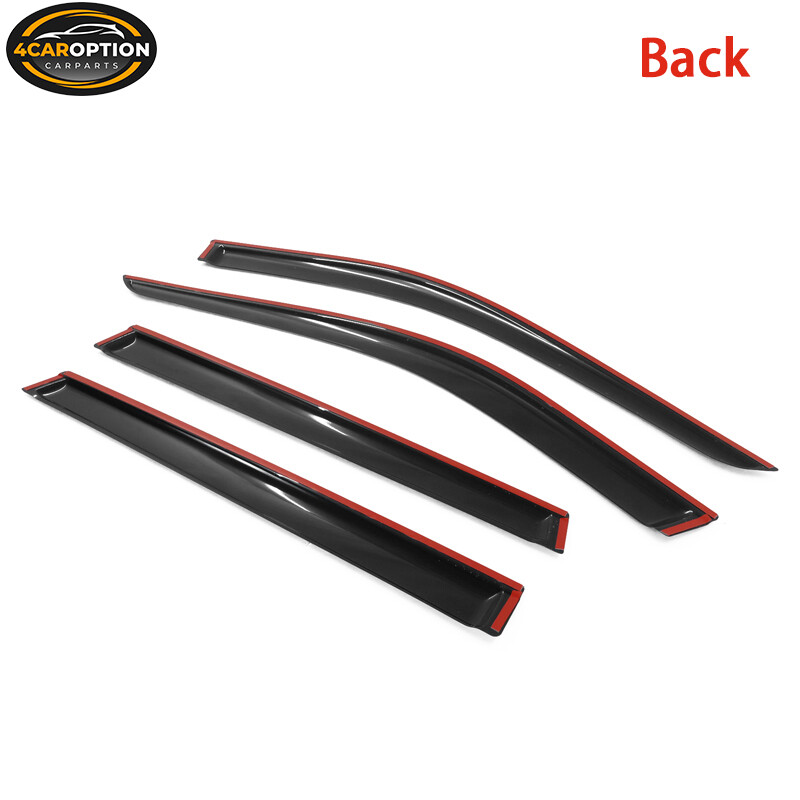Fits 20-24 Kia Telluride Window Visors Rain Sun Guard Vent Deflector 4pc Set