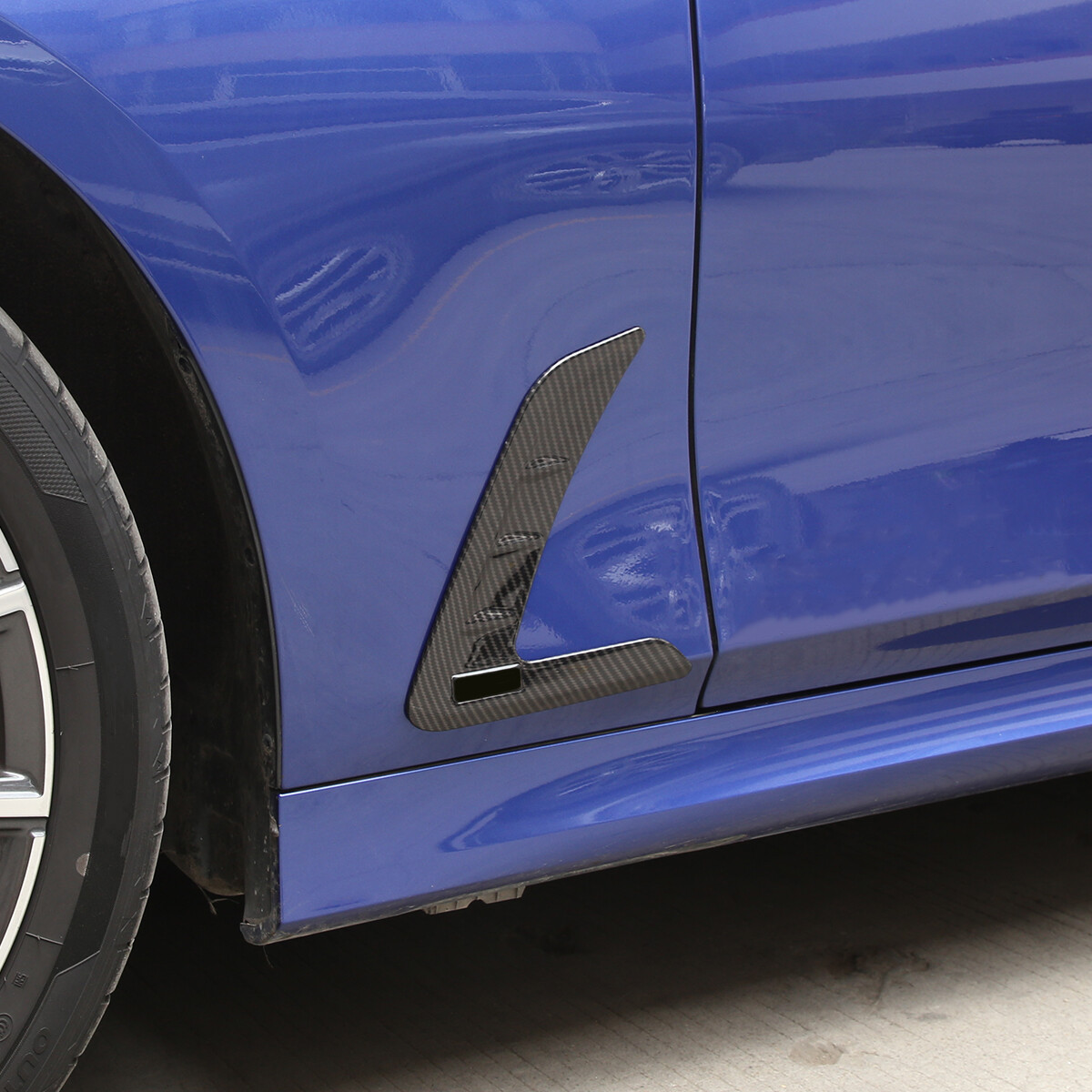 Carbon Fiber Air Side Fender Decal Sticker Trim For BMW 3 Series 2020-2021 US