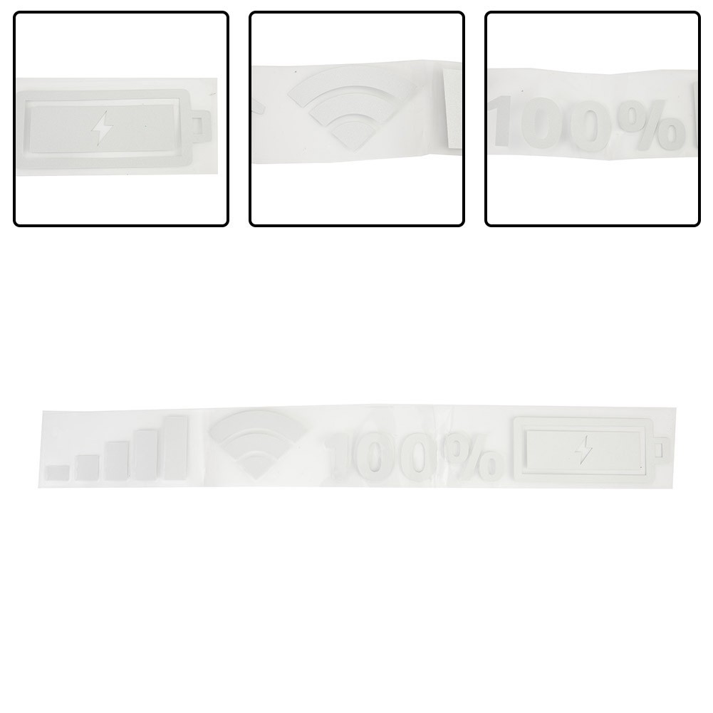 Battery Level Signal Car Vinyl Reflective Stickers Decals Decor High Quality