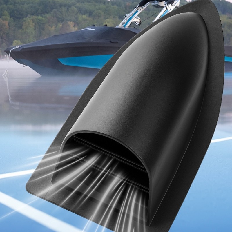 ABS Marine Ventilation Cover 45 Degree Angled Design Waterproof For Marine