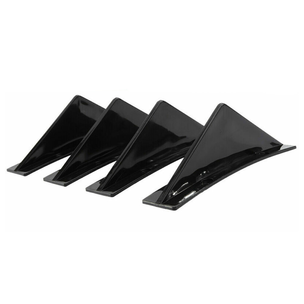 For Mini Cooper Clubman Paceman Countryman Rear Bumper Lip Diffuser 4 shark Fin