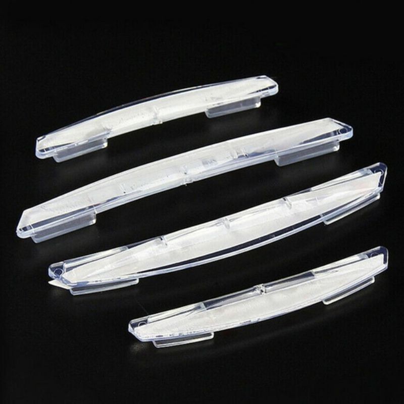 4x Clear Car Door Edge Scratch Anti-collision Protector Guard Strip Accessories
