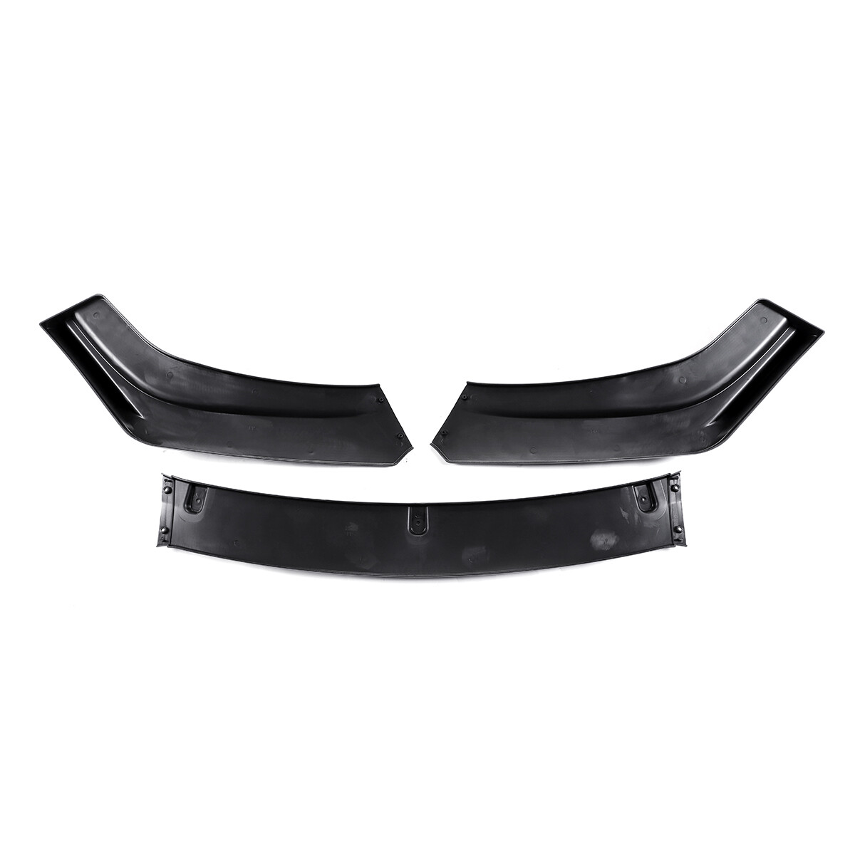 For Kia Forte Sedan Hatch Front Splitter Bumper Spoiler Body Kit Matte Black