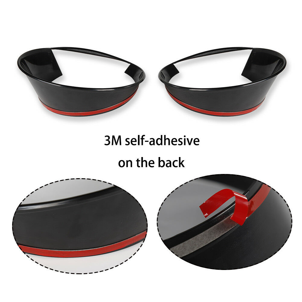 ⭕Front Headlight Cover Insert Eye Bezel for Jeep Wrangler JL /Gladiator JT 2018+