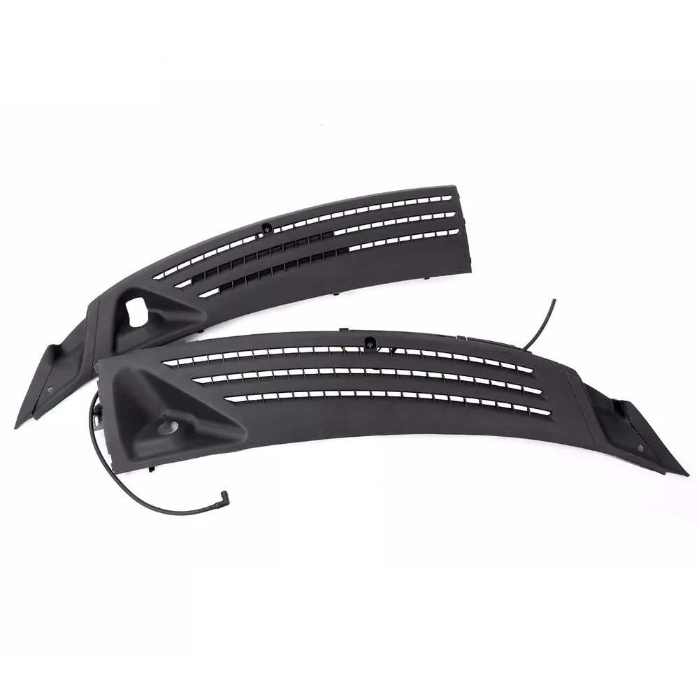 Front Outer Windshield Window Wiper Cowl Cover Black LH RH For 04-08 Ford F-150