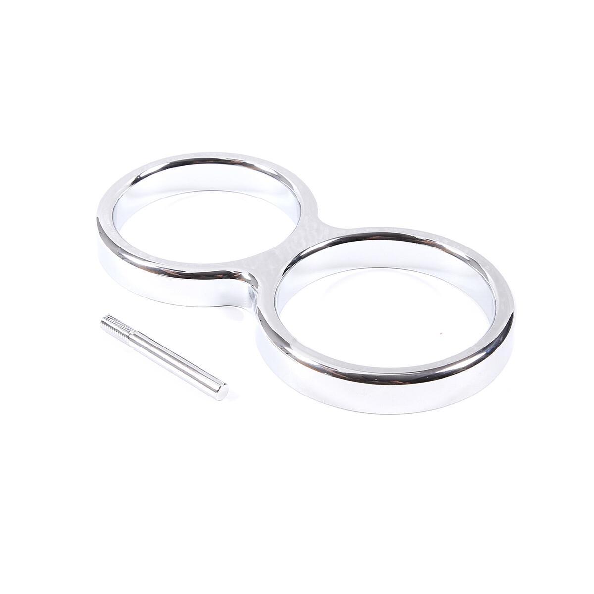 Chrome Billet Aluminium Cup Holder Insert for HUMMER H3 2005-09 Accessories 1PCS