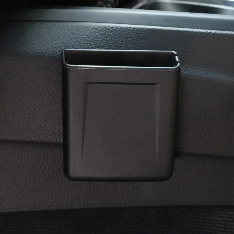 Black Car Interior Accessories Phone Organizer Storage Box Holder Universal