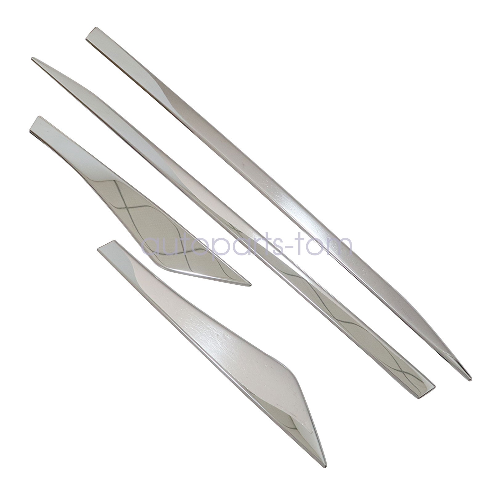 Door Side Body Molding Trim Cover Chrome For Nissan Rogue/X-Trail 2021-2025