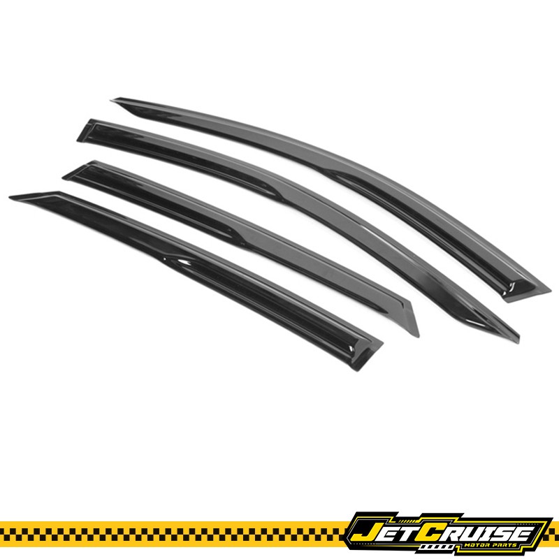 Fits 21-25 Hyundai Elantra Sedan Mug Style Window Visor Rain Sun Guard Deflector