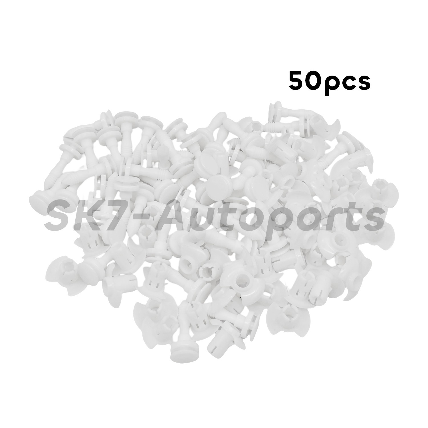Set of 50 Interior Door Trim Panel Retaining Clip Durable for Ford W704958-S300