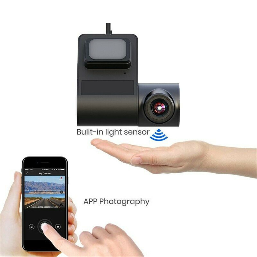 WIFI HD DVR Dash Camera Dash Cam Video Recorder Auto Car Recording G-sensor