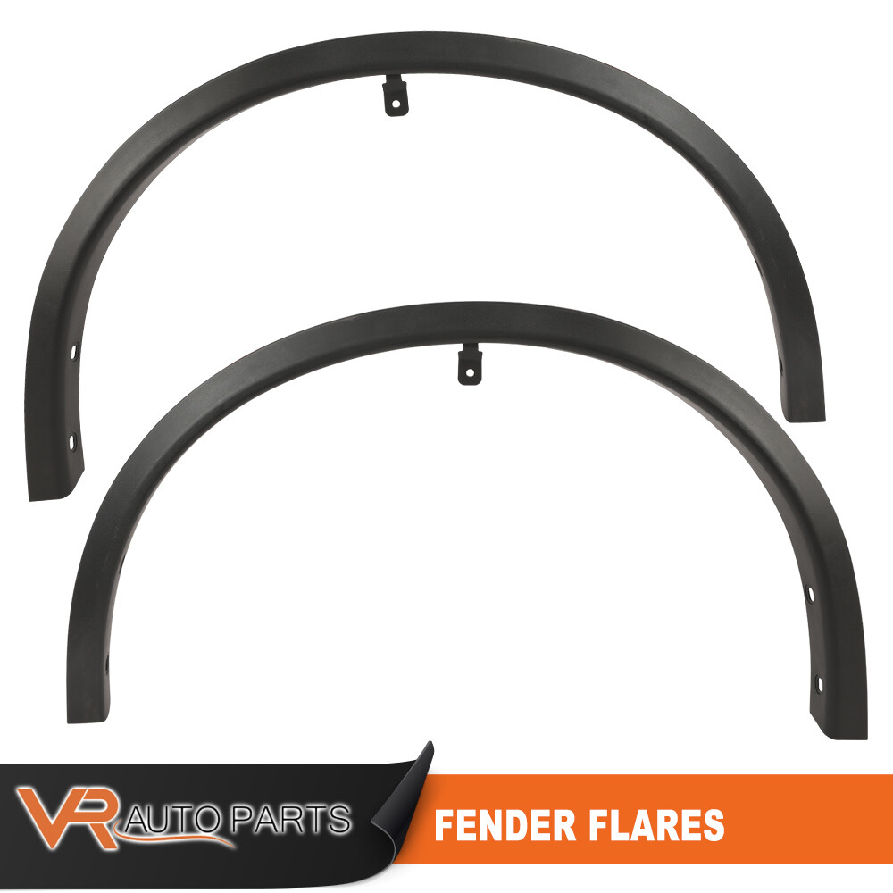 Fits 2014-2018 2020 Nissan Rogue Front Fender Flares Plastic 2PCS LH+RH Black
