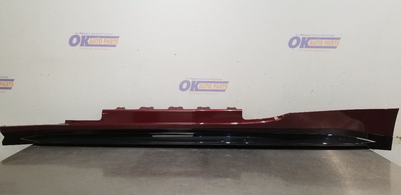 25 BMW M4 G82 ROCKER PANEL MOLDING SIDE SKIRT LEFT DRIVER MAROON 51778074897