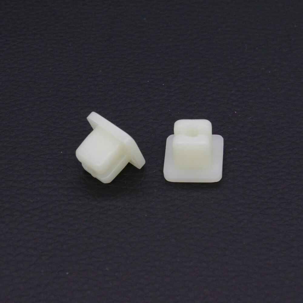 Set Of 10 Clips Nylon Nuts #10 Trim Grommet Screw for Toyota Honda Mazda Nissan
