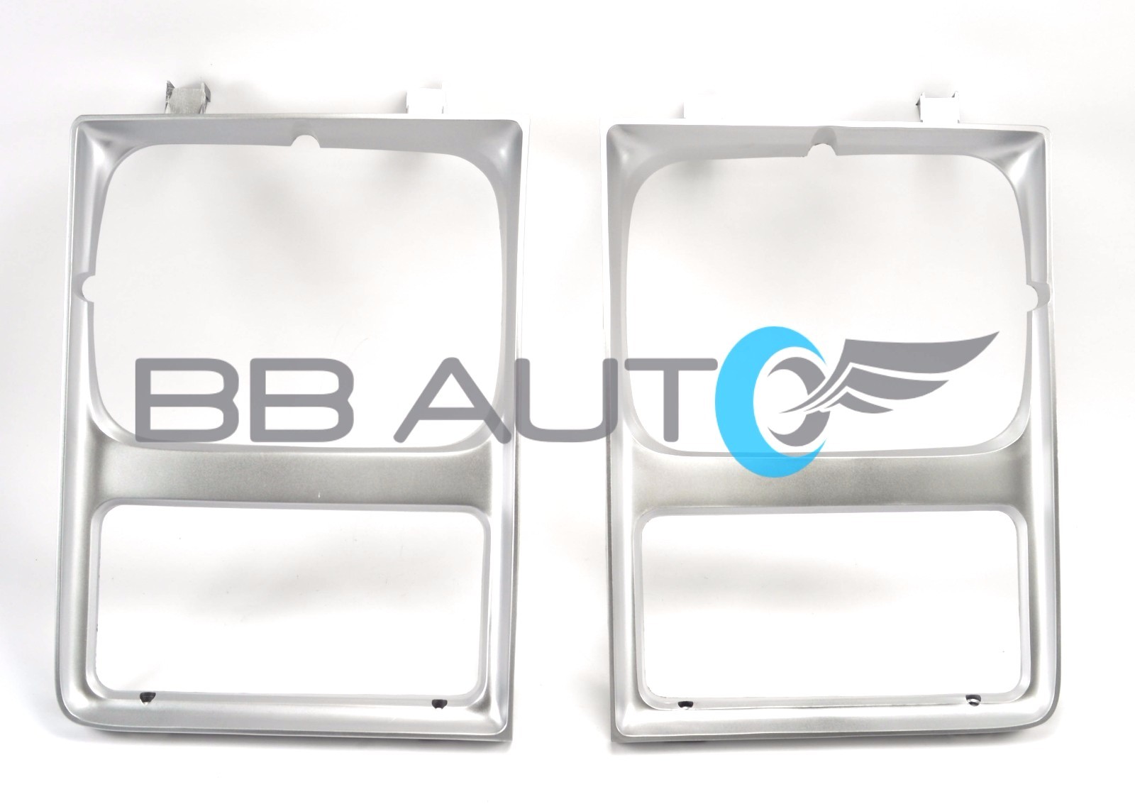 85-88 CHEVY PICKUP BLAZER SUBURBAN SINGLE RECTANGLE HEADLIGHT BEZEL TRIM NEW SET