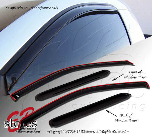 Vent Shade Window Visors For Dodge Charger 06 07 08 09 10 SXT Sedan 4 Door