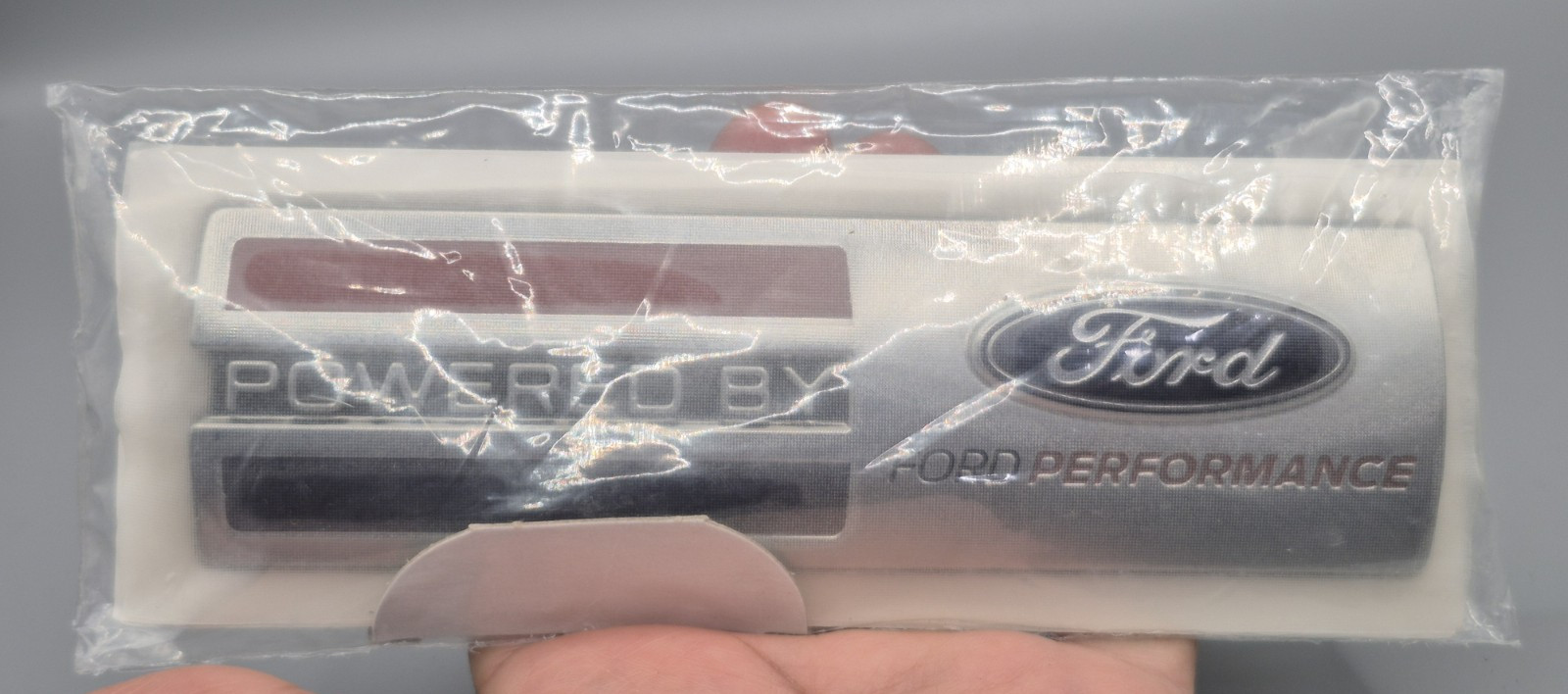 Ford Performance M-16098-PBF Powered by Ford Emblems Fender Badges Chrome – Pair