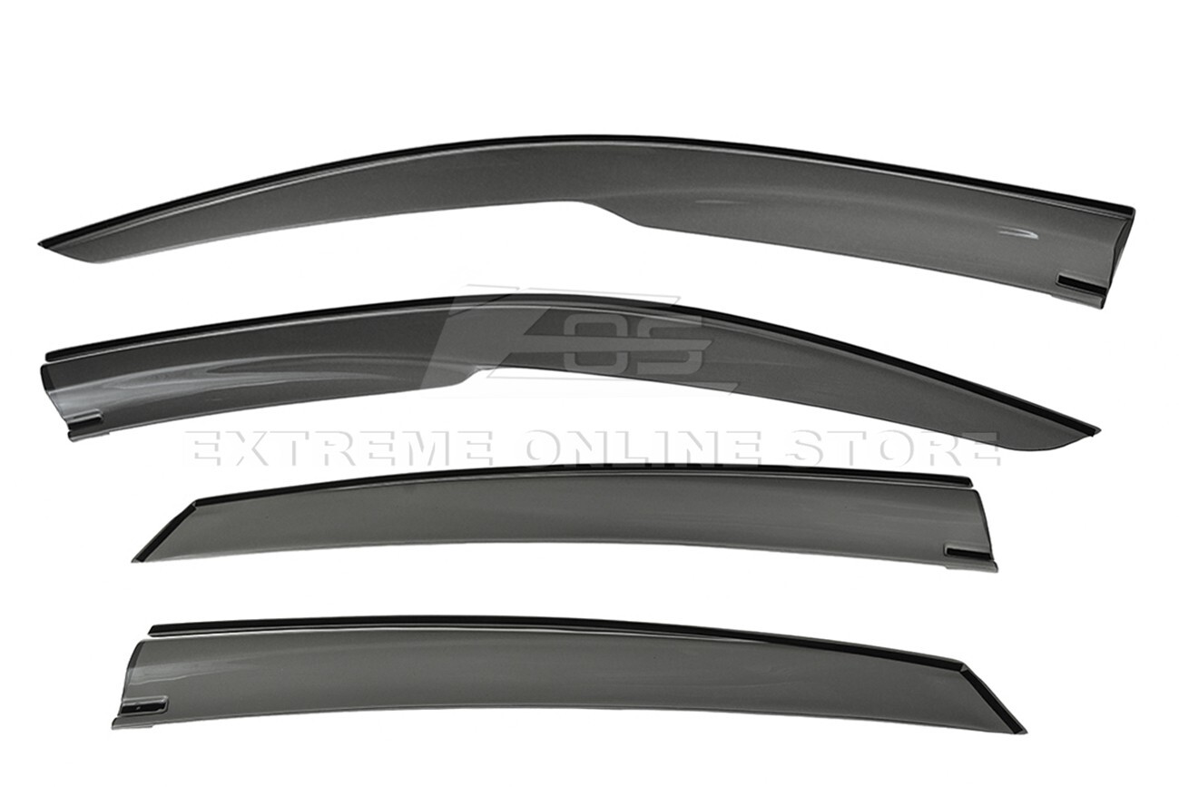EOS Visors For 19-Up Honda Insight ZE4 JDM MUGEN Side Window Rain Deflectors
