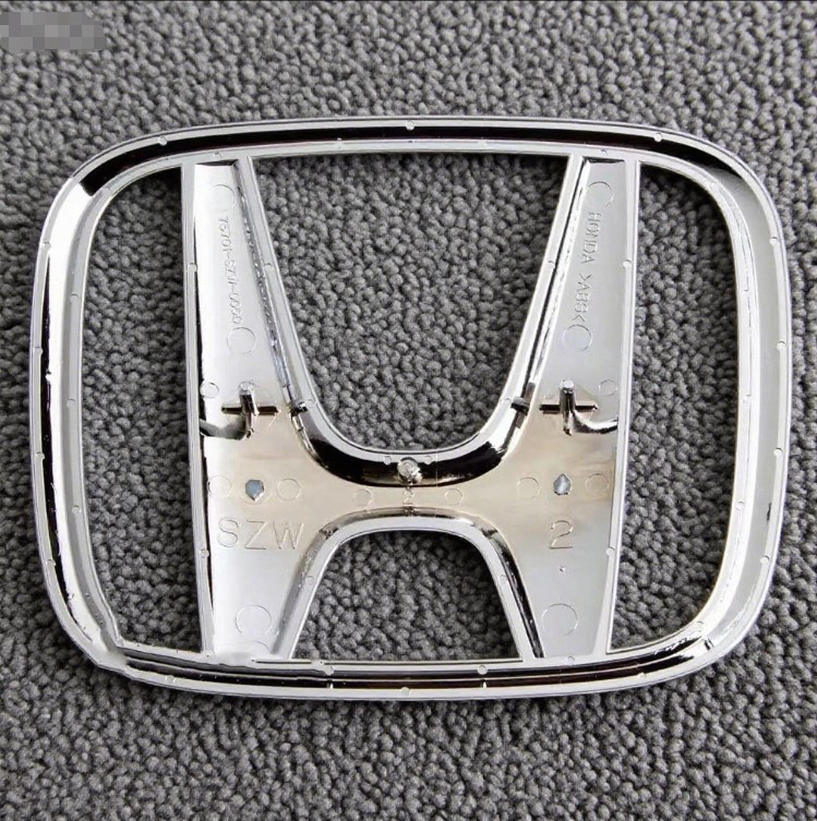 Grille H Emblem SilverFit For Accord 18-21 CR-V 12-21 Pilot 16-18 75700-SZW-000