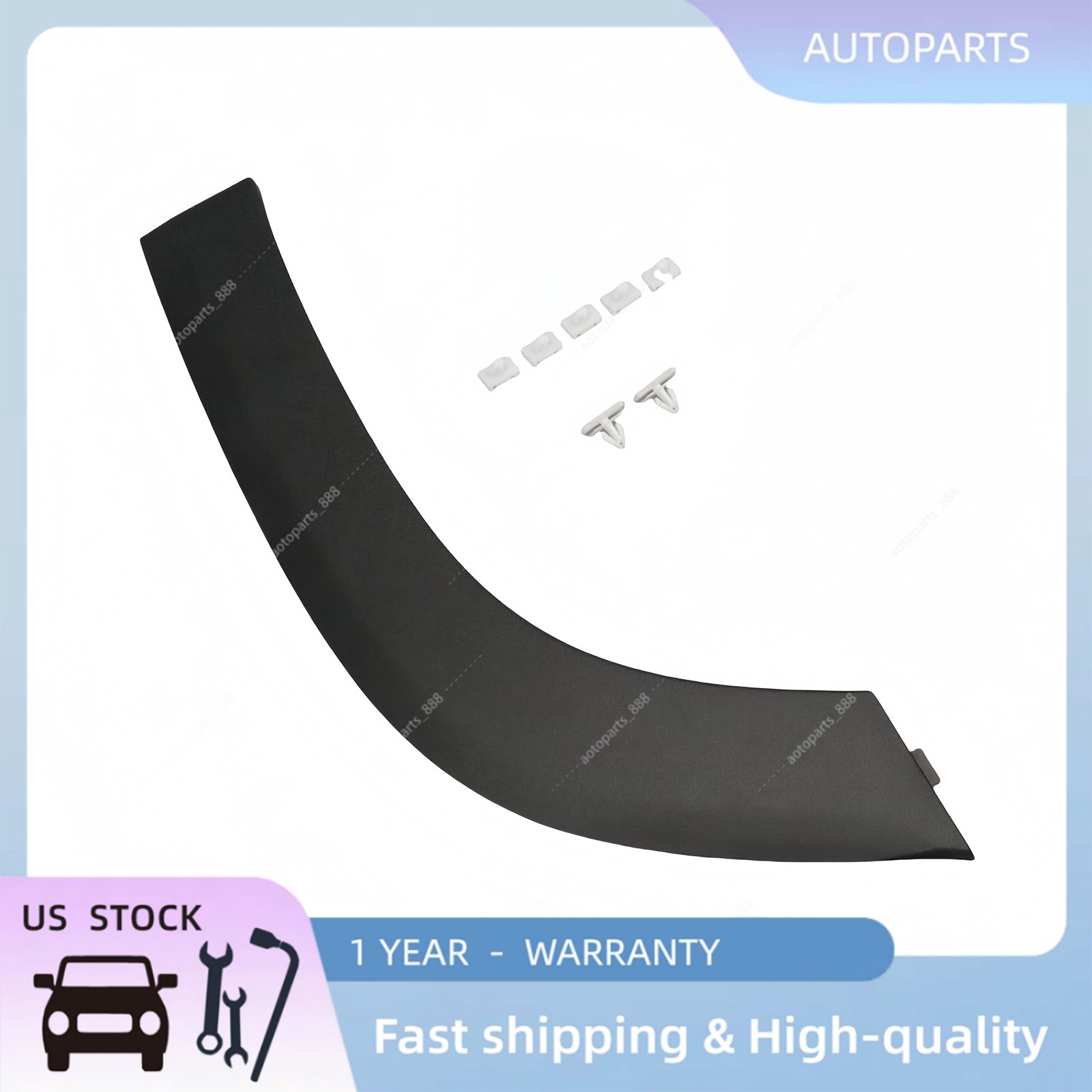 Rear Passenger Side Wheel Opening Molding 84319893 Fits GMC Terrain 2018-2024