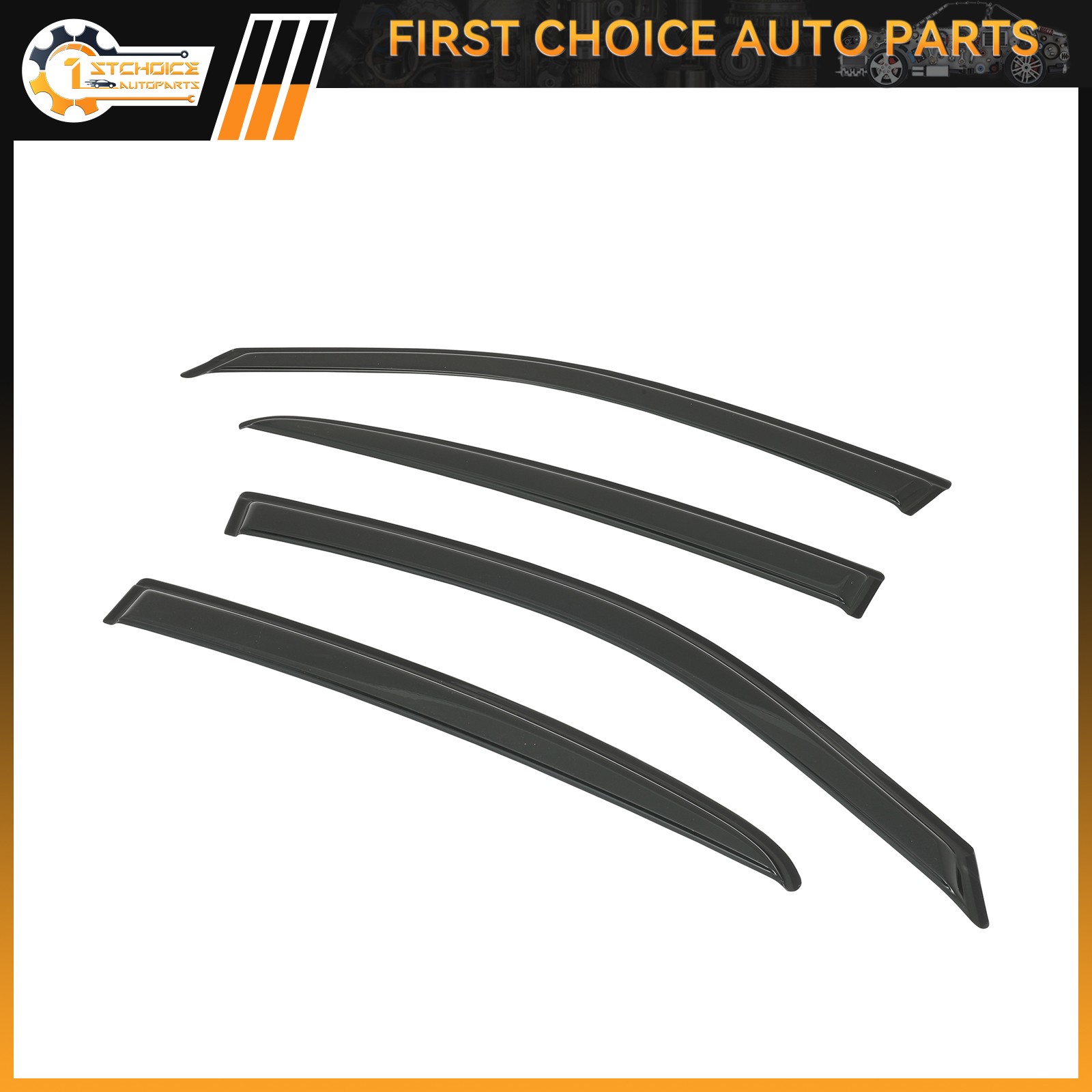 Window Vent Roof Visor Spoiler Wing For 2011-2020 Dodge Charger Sedan 4-Door