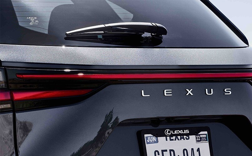 2022+ Lexus Trunk Lid Letter Logo Badge 3D Emblem F-Sport Car Decorate Chrome