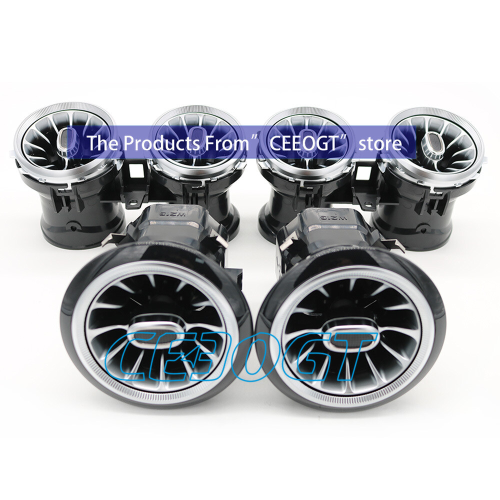For Mercedes Benz E Class W213 64 Colors Front Rear Air Vent LED Ambient Light