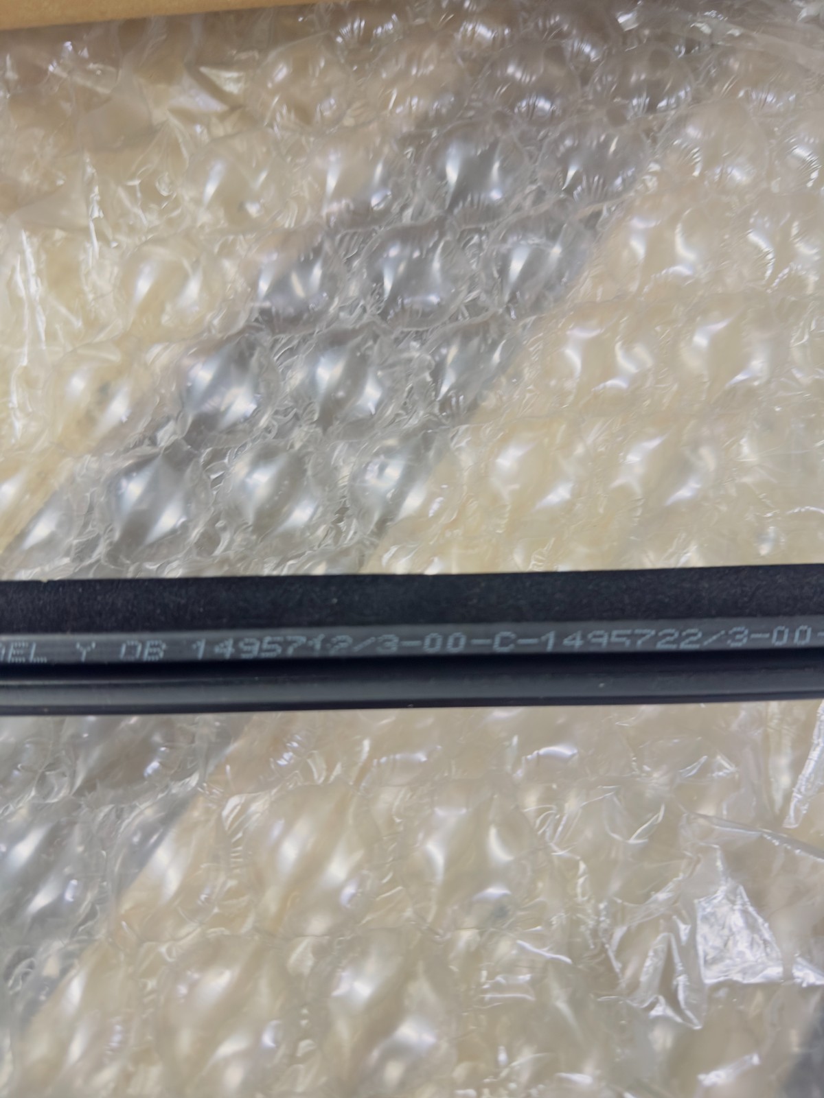 Tesla Rear Door Outer Belt Molding RH OEM 2022812-21-A Window Trim NEW