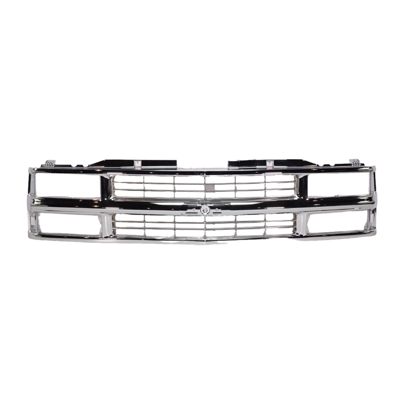 Grille Assembly For 1994-1999 Chevrolet C1500 K1500 1995-1999 Tahoe Chrome