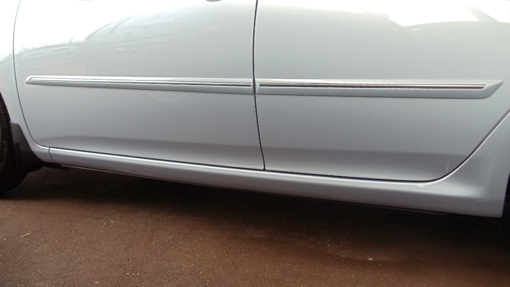 For Toyota Corolla 2003-2008 door body side molding chrome trim 3M-UNPAINTED