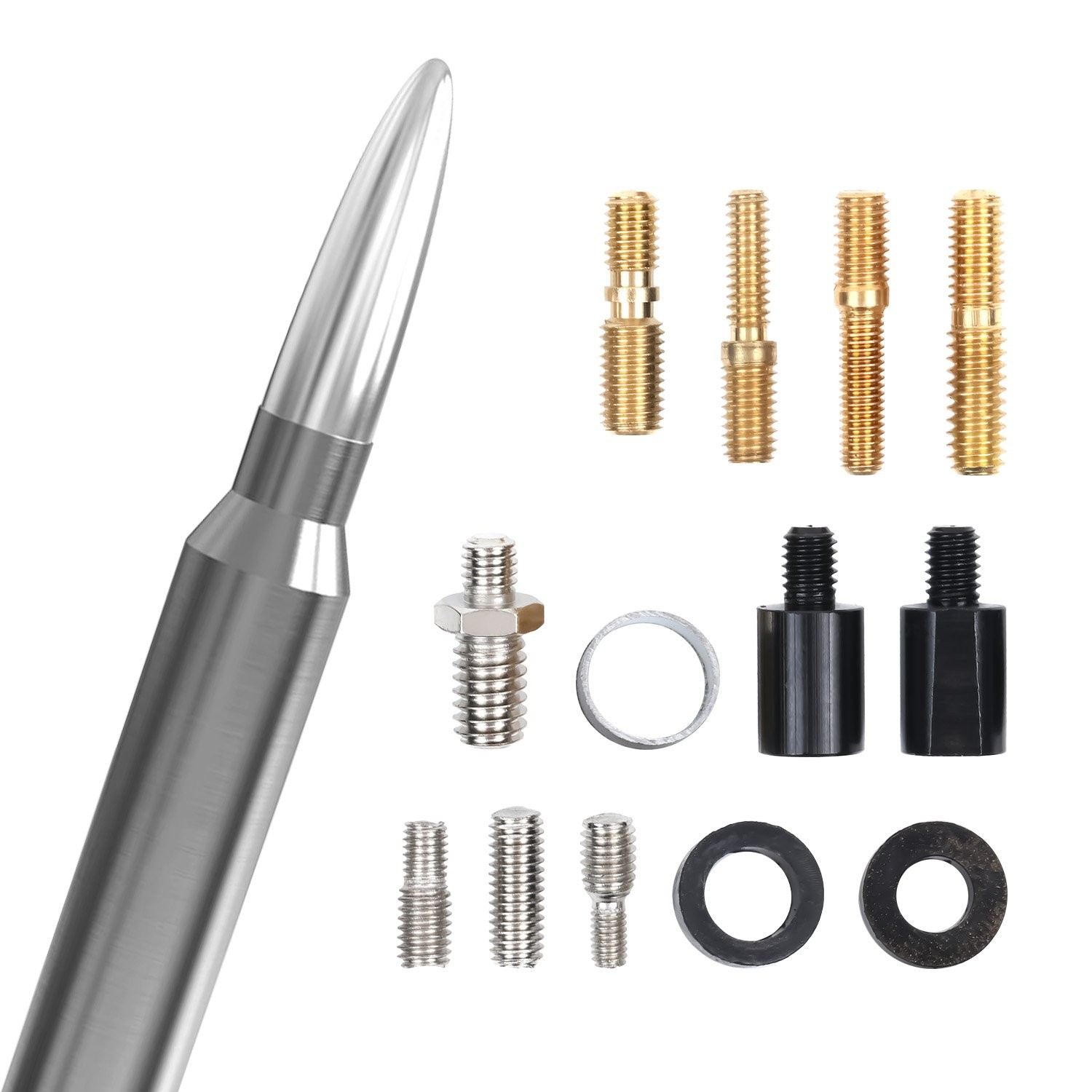 Bullet Antenna 50 Caliber For Ford F-150/F-150 Heritage Vehicle Replacement