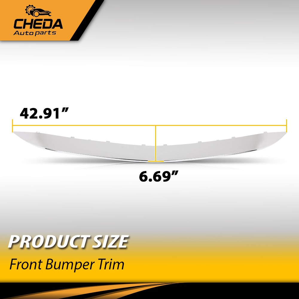 Fits Mercedes-Benz S550 14-17 / S550E S600 15-17 Front Center Lower Bumper Trim