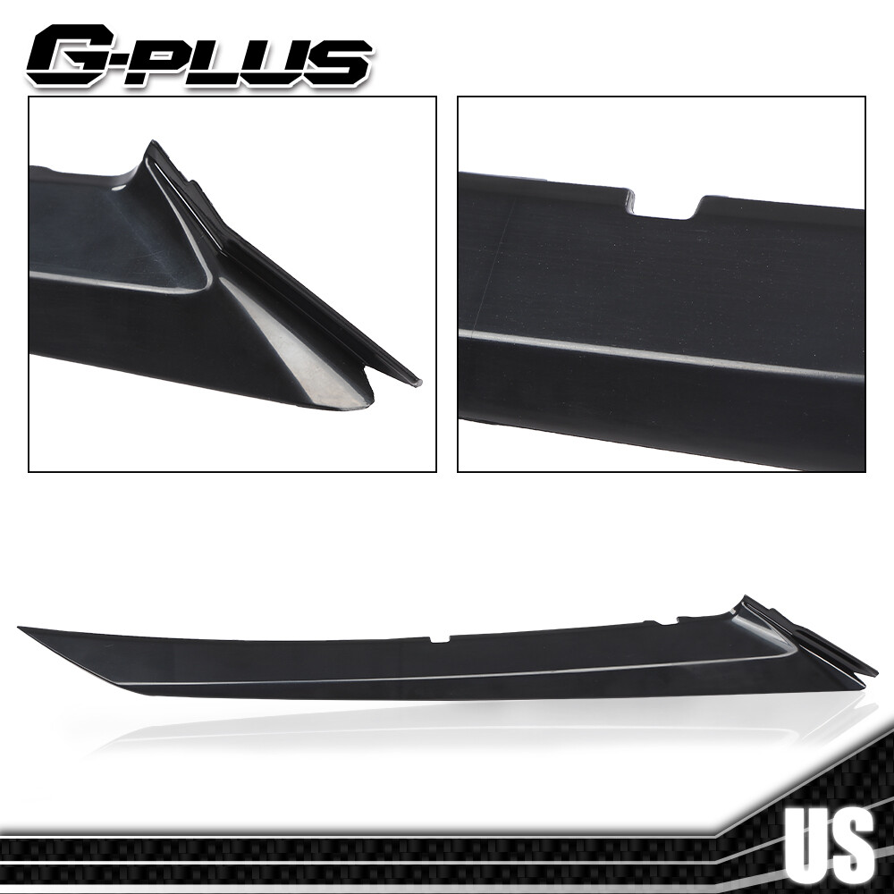 Front Bumper Grille Trim Moldings Fit For 2018-2022 Toyota Camry SE XSE Black