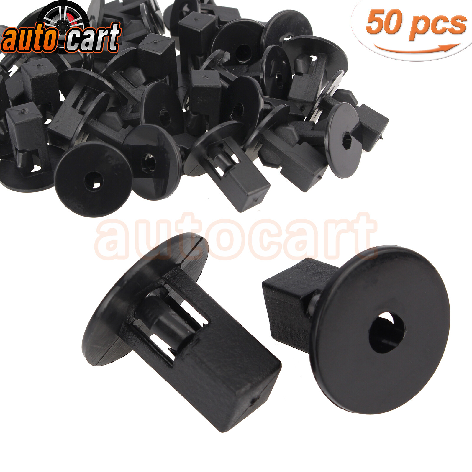 Set of 50 Nylon Screw Grommets 90189-06013 90189-06065 Clips For Toyota Lexus