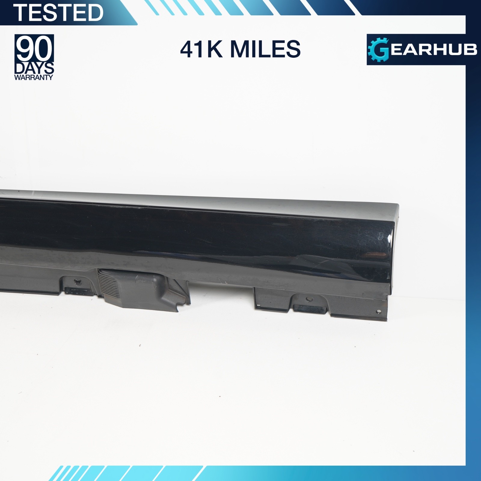 17-23 Mercedes W213 E300 E400 Sport AMG Left Rocker Panel Side Skirt BLACK OEM
