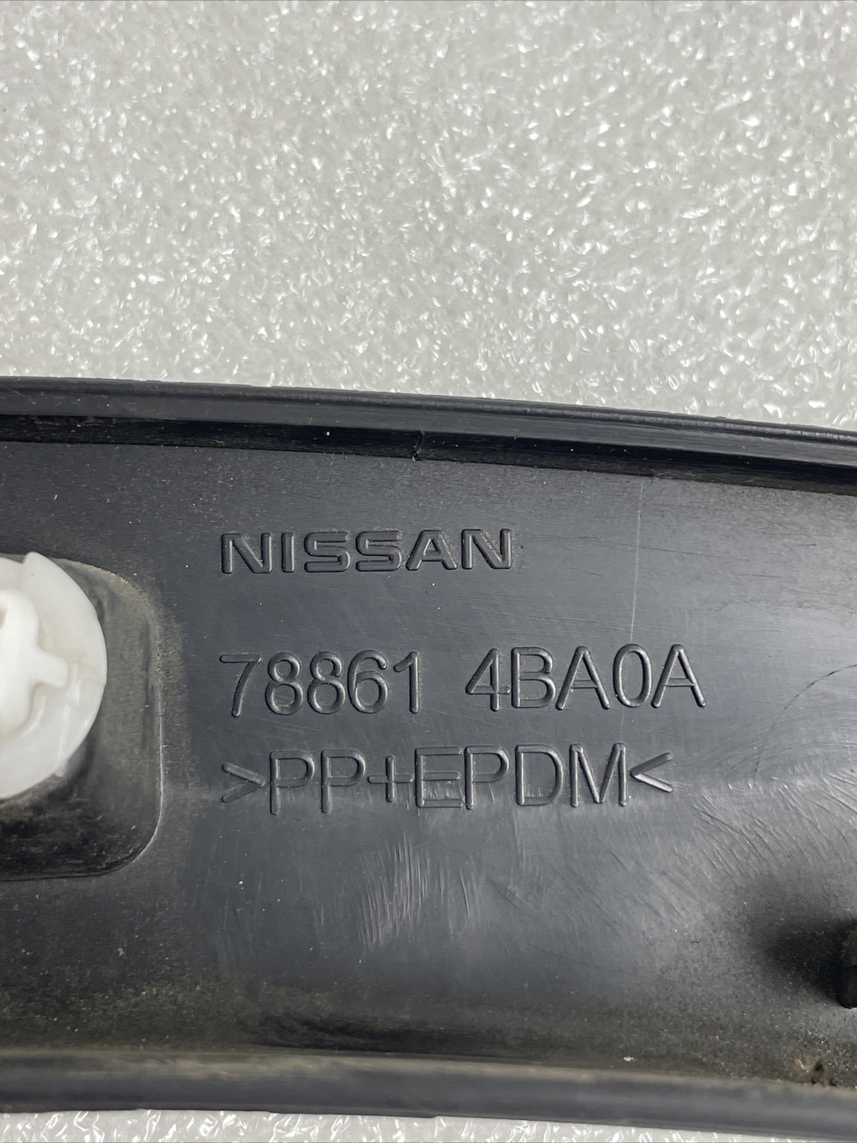 2014 Nissan Rogue SV Rear Left QUARTER Wheel Arch Flare Trim 78861-4BA0A OEM