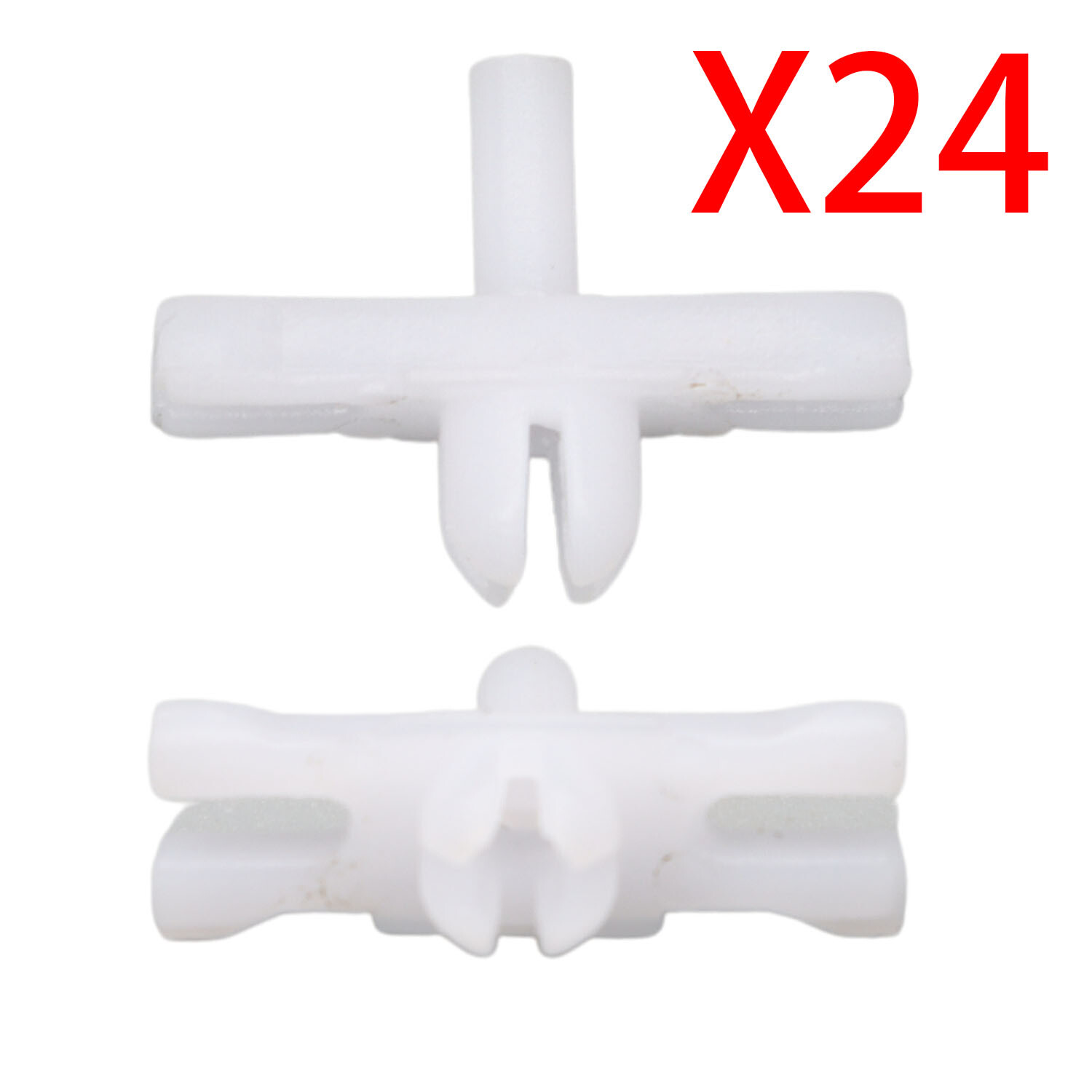 Moulding Clip Set of 24 for Volkswagen Cabriolet 1.8L 1781CC 1985-89 155853585