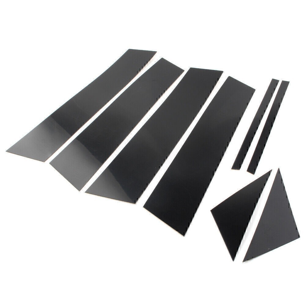 Pillar Posts Door Trim (8pcs/Set) FIT FOR Mazda 3 Sedan 2019-2021 Glossy Black
