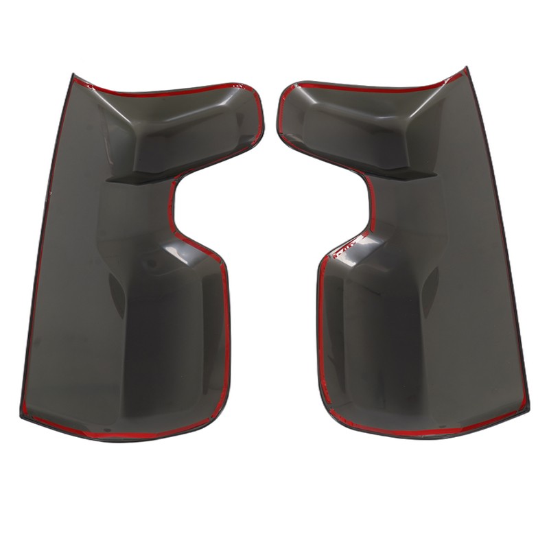 Smoked Black Rear Tail Light Covers Trim For GMC Yukon Sierra 1500 2021-2024