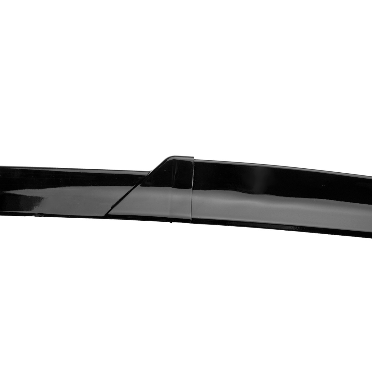 120cm Gloss Black Car Rear Roof Lip Spoiler Tail Trunk Wing Universal Sticker